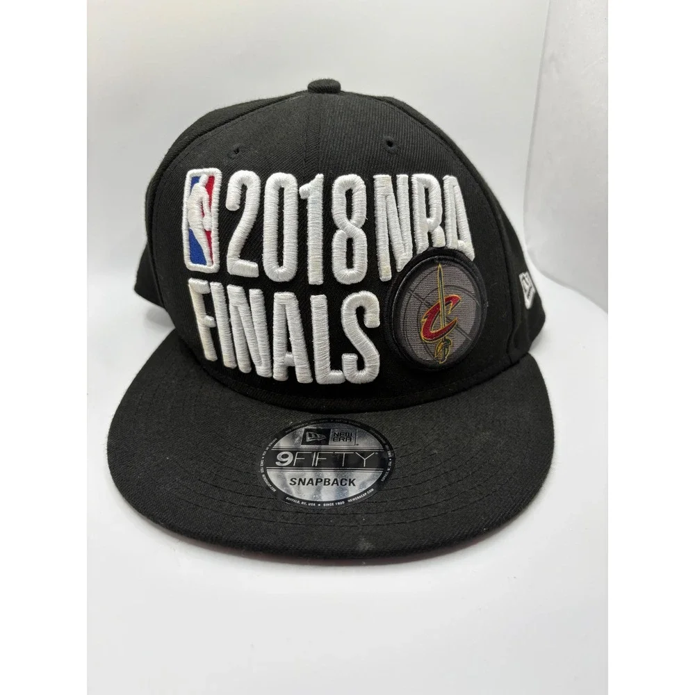 New Era 9FIFTY Cleveland Cavaliers 2018 NBA Finals Snapback‎ Hat Black Mens OSFM
